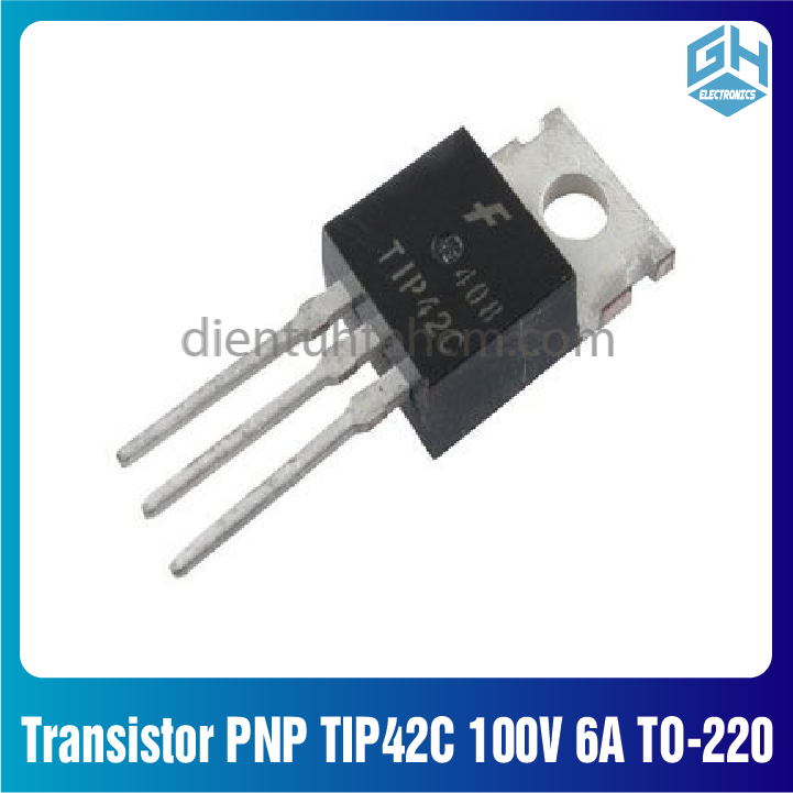 Combo 4 con transistor công suất pnp tip42c 100v 6a to-220 3l