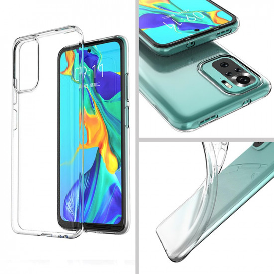 Ốp dẻo trong suốt cho Xiaomi Redmi Note 10 (Hàng loại A)