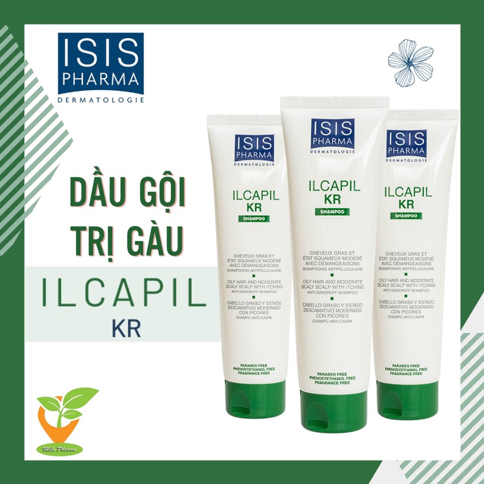 [HCM]Dầu gội ILCAPIL KR - Giảm gàu hết ngứa [ISIS Pharma]