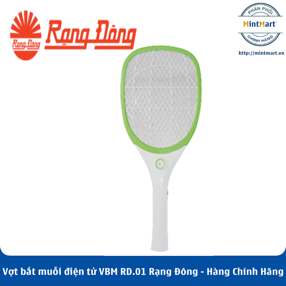 Vợt bắt muỗi điện tử VBM RD.01 Rạng Đông - Hàng Chính Hãng