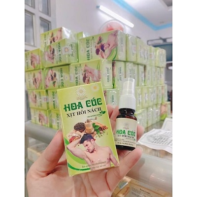 XỊT HÔI NÁCH HOA CÚC 10ML