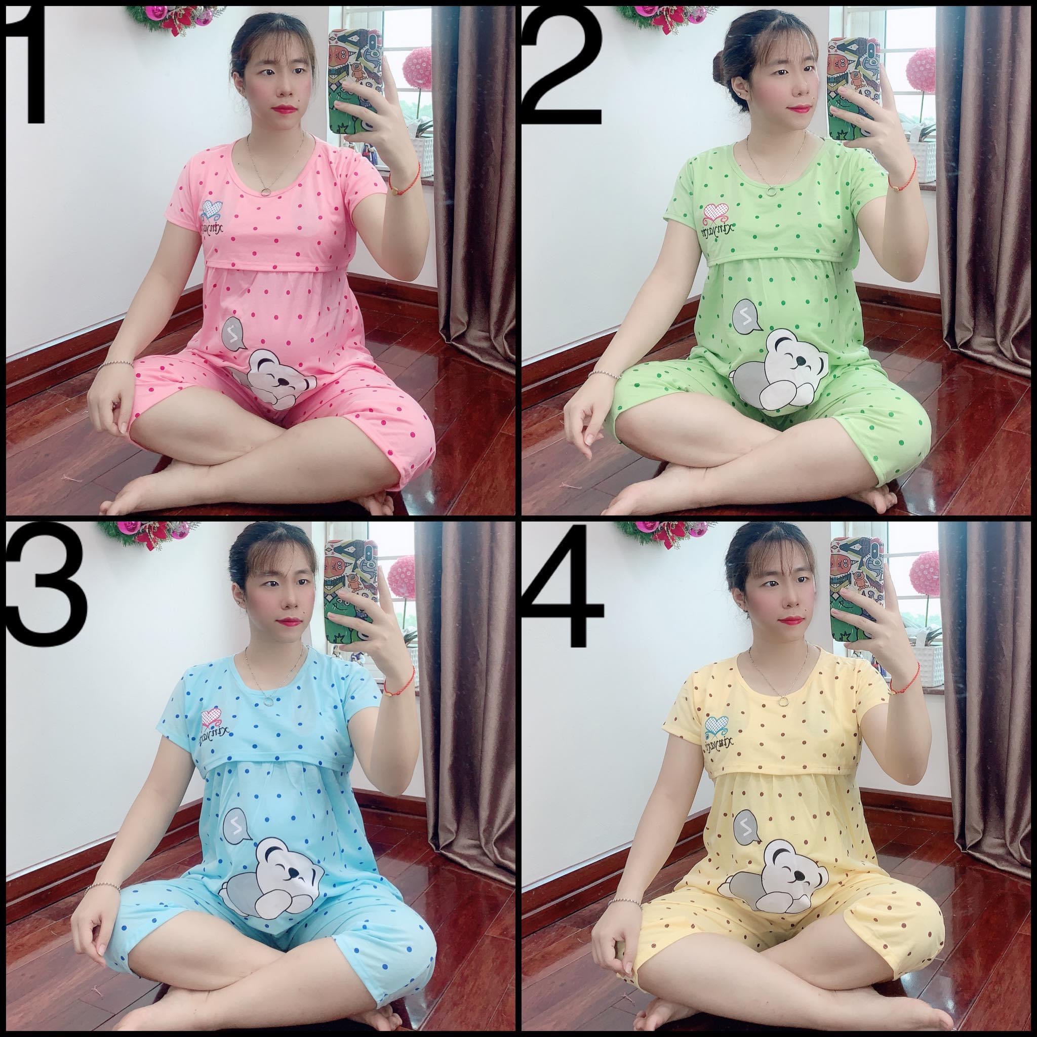 Quần áo sau sinh cho con bú