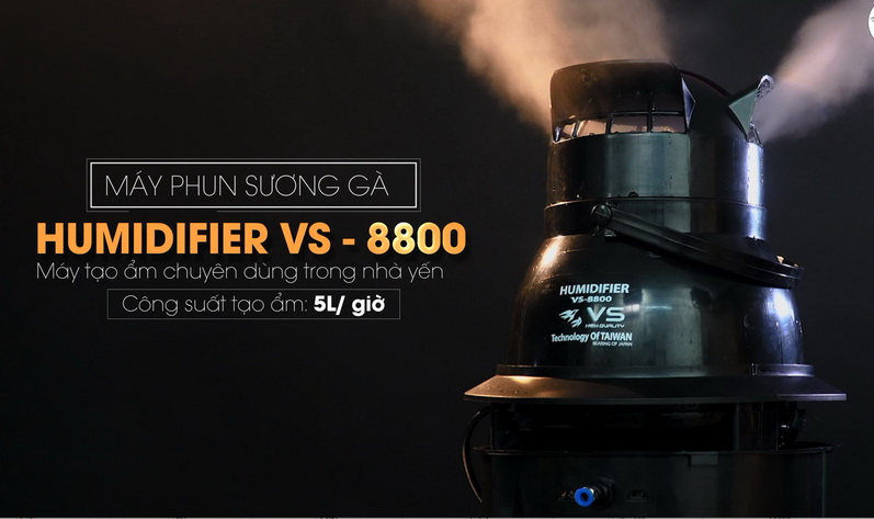 MÁY PHUN SƯƠNG GÀ VS-8800