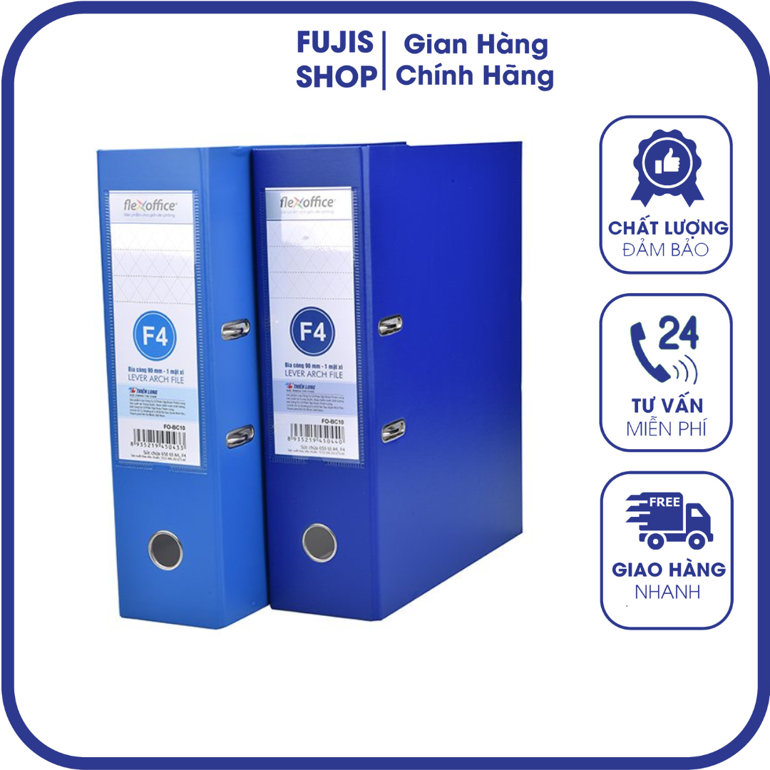 Bìa Còng Bật Thiên Long 5cm/7cm/9cm A4/F4 (file còng)