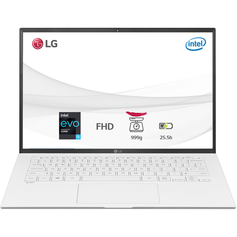 Laptop LG Gram 2021 14ZD90P-G.AX56A5 i5-1135G7 | 16GB | 512GB | Intel Iris Xe Graphics | 14 WUXGA | DOS
