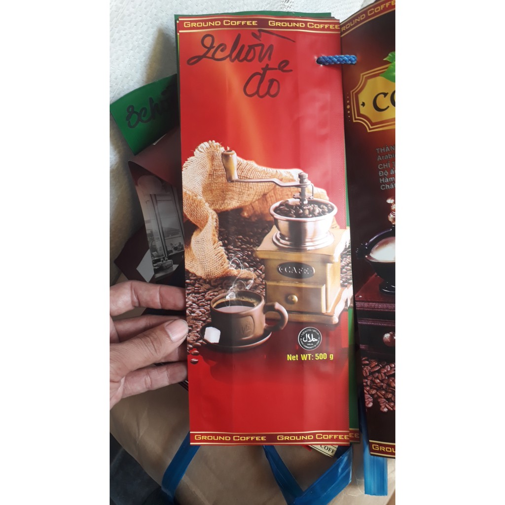 Túi Đóng Cà Phê In Sẵn