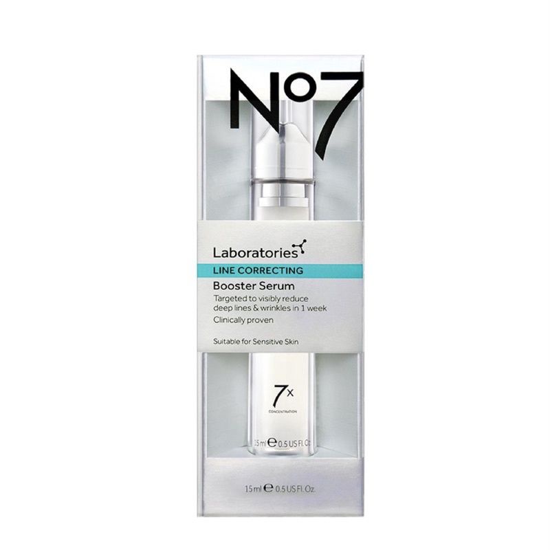 Serum dưỡng da No7 Laboratories Line Correcting Booster Serum 15ml