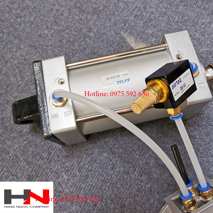 Combo bộ xi lanh và bàn đạp chế máy máy đột dập