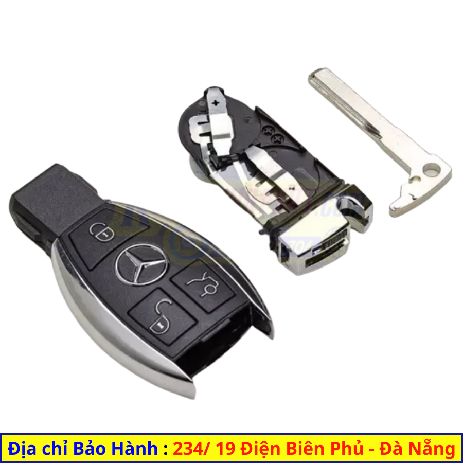 Vỏ chìa khoá xe mercedes c200, c250, c300