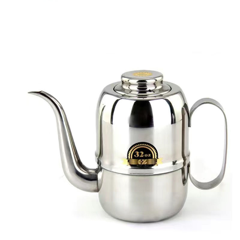 Nồi dầu inox gia dụng đồ dùng nhà bếp bình gia vị dung tích lớn bình đựng đồ bình đựng nước bộ hộp đựng gia vị 14oz