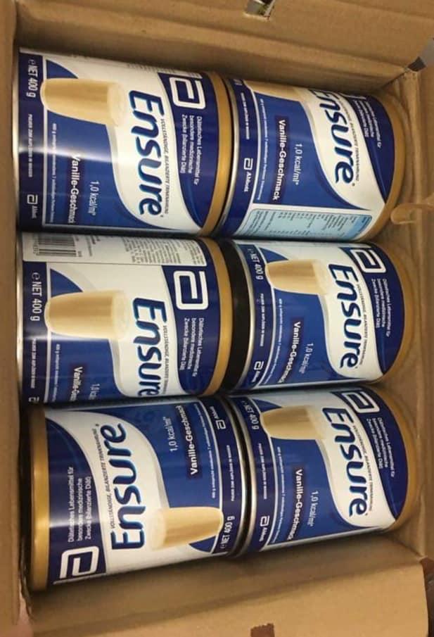 Sữa Ensure Đức hộp 400g Đức (Hương Vanilla)