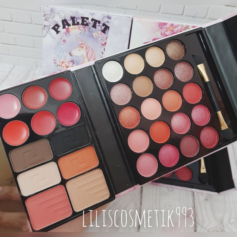 [HCM]Bảng Mắt Bóp Trang Điểm Đa Năng Anylady Palette | Bộ trang điểm dạng bóp AnyLady set trang điểm đa năng set trang diem dang bop