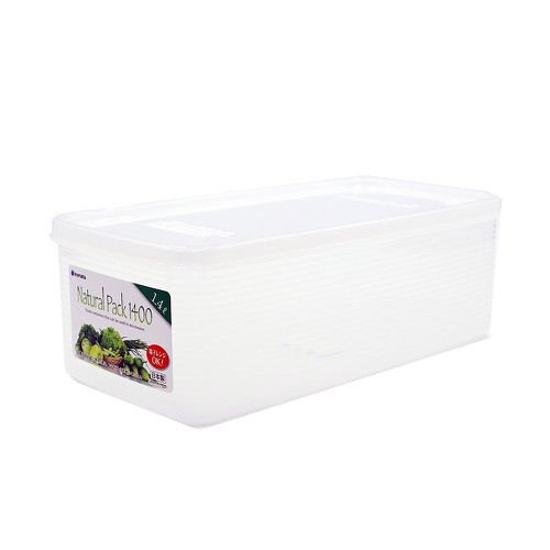 Hộp đựng đựng thực phẩm nắp mềm 1,4L Nội địa Nhật Bản