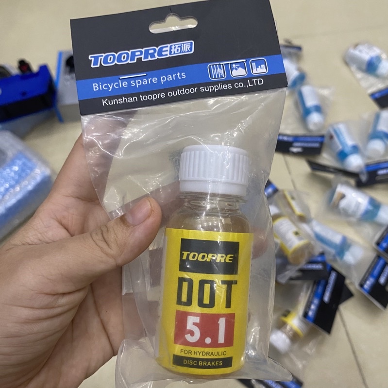 Dầu tra phanh xe đạp Mineral Oil / Dot 5.1 Oil 60ml dành cho Shimano, Tektro / Sram / Magura