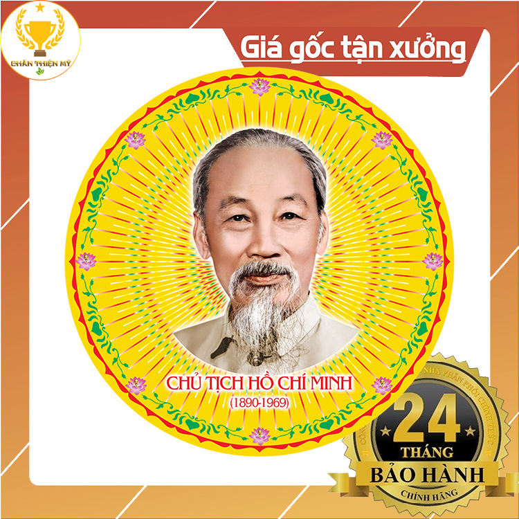 Đèn thờ hào quang bác hồ