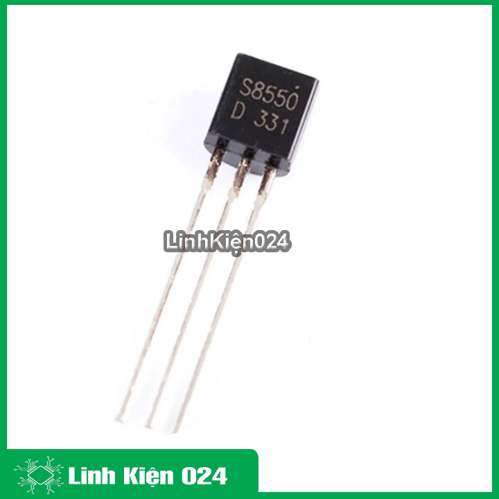 Bộ 10 con S8550 Transistor PNP 40v 0.5a chân cắm