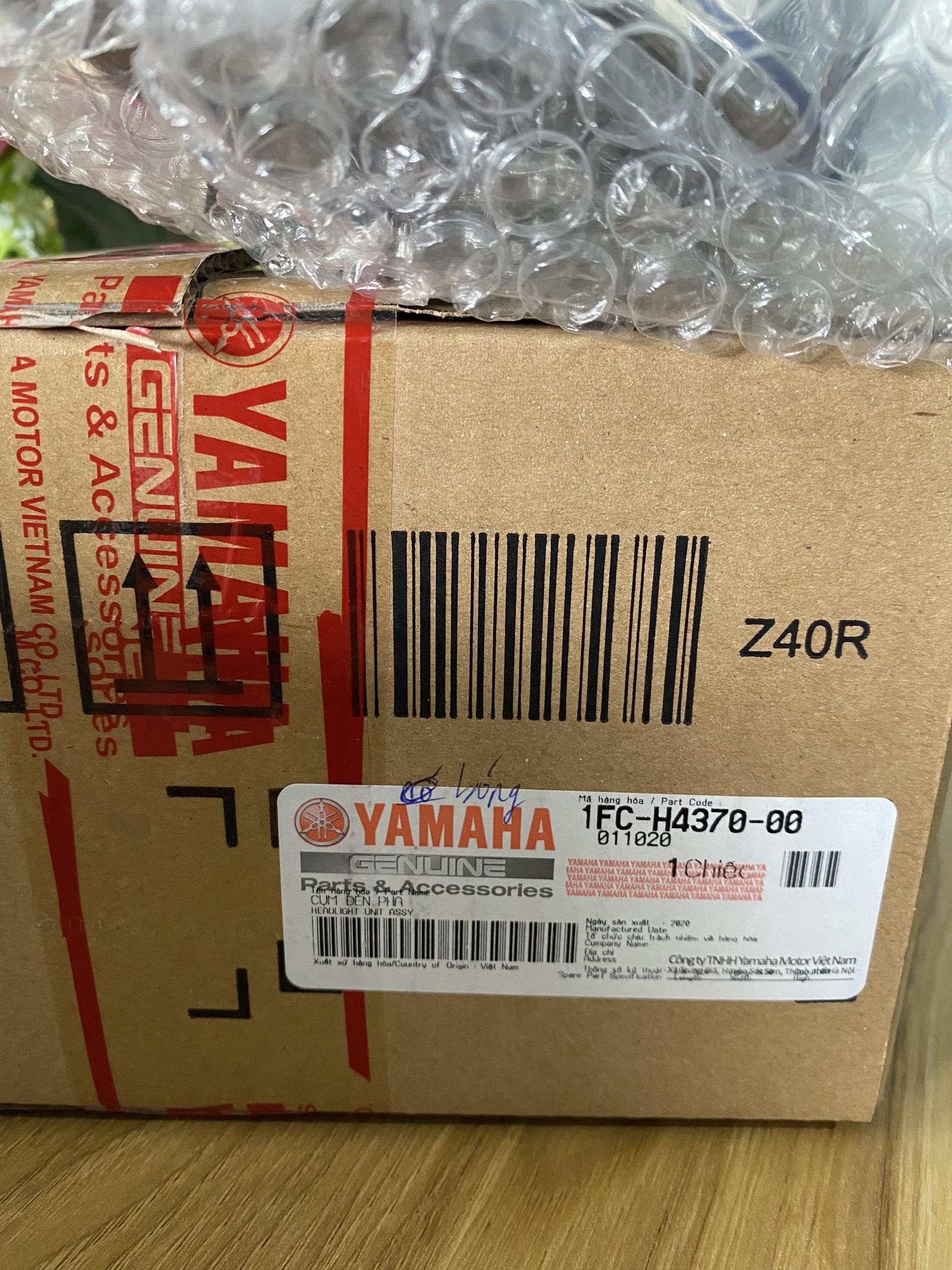 Cụm pha đèn sirius fi zin full box không bóng