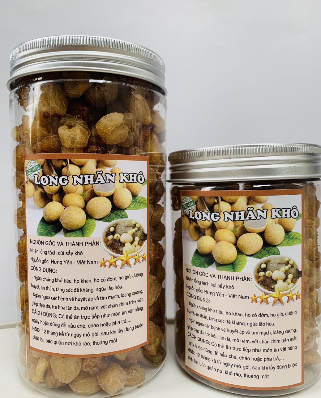 Hộp 350g long nhãn sấy khô, long nhãn khô hàng loại 1, hoa quả sấy khô, trái cây sấy khô, nguyên liệu nấu chè, hãm trà, thơm ngon