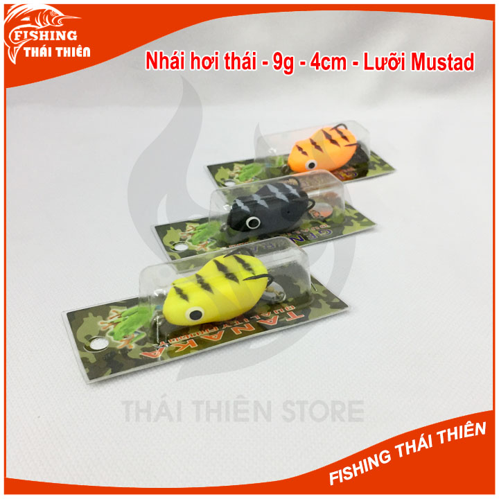 Mồi giả câu cá - Nhái hơi thái