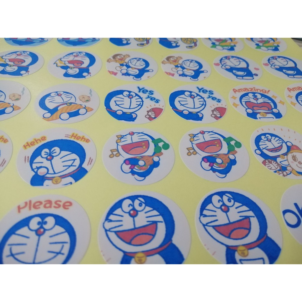 30 miếng dán stickers hình DORAEMON