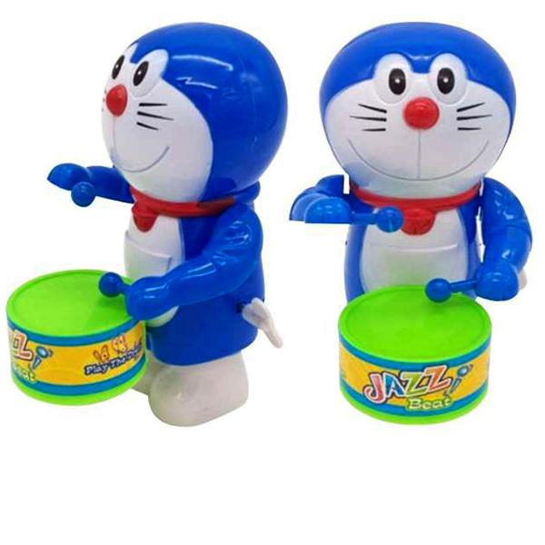[VẶN CÓT] Đồ Chơi Kitti, Doraemon, Pikachu, Thỏ Trắng Đánh Trống Lắc Lư Dễ Thương Cho Bé