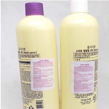 Uốn Tóc 3D Obsidian Uốn Nóng Và Uốn Lạnh 500+500ml