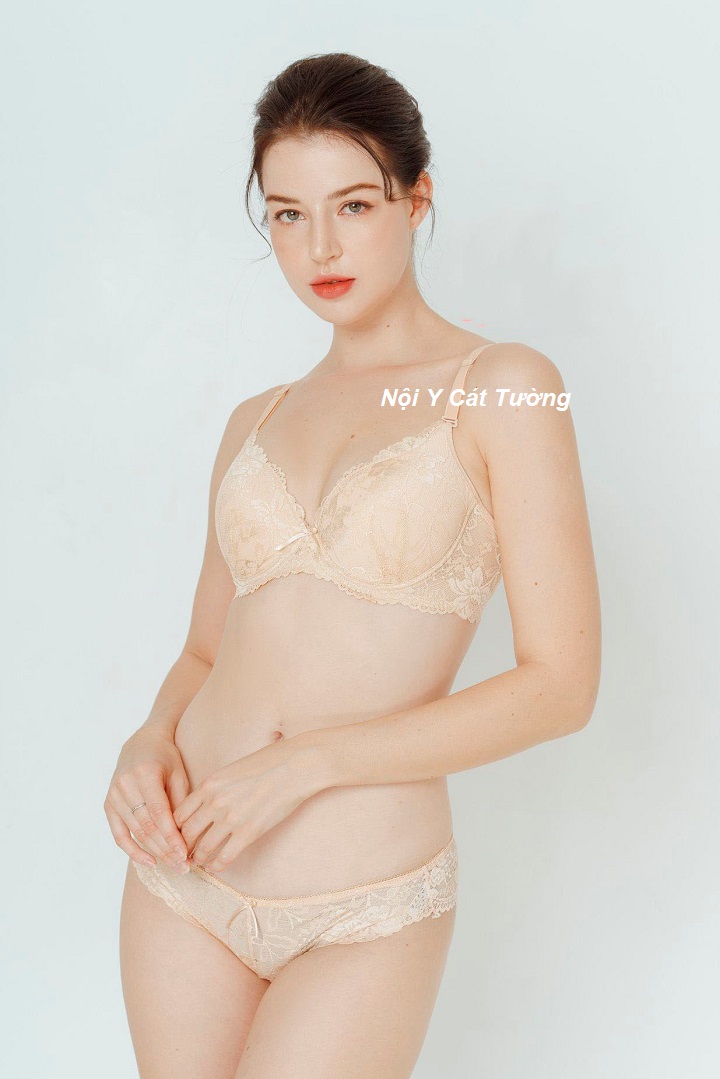 Áo Ngực Boya mỏng ren, 3 móc cài ( Có cúp A,B,C)