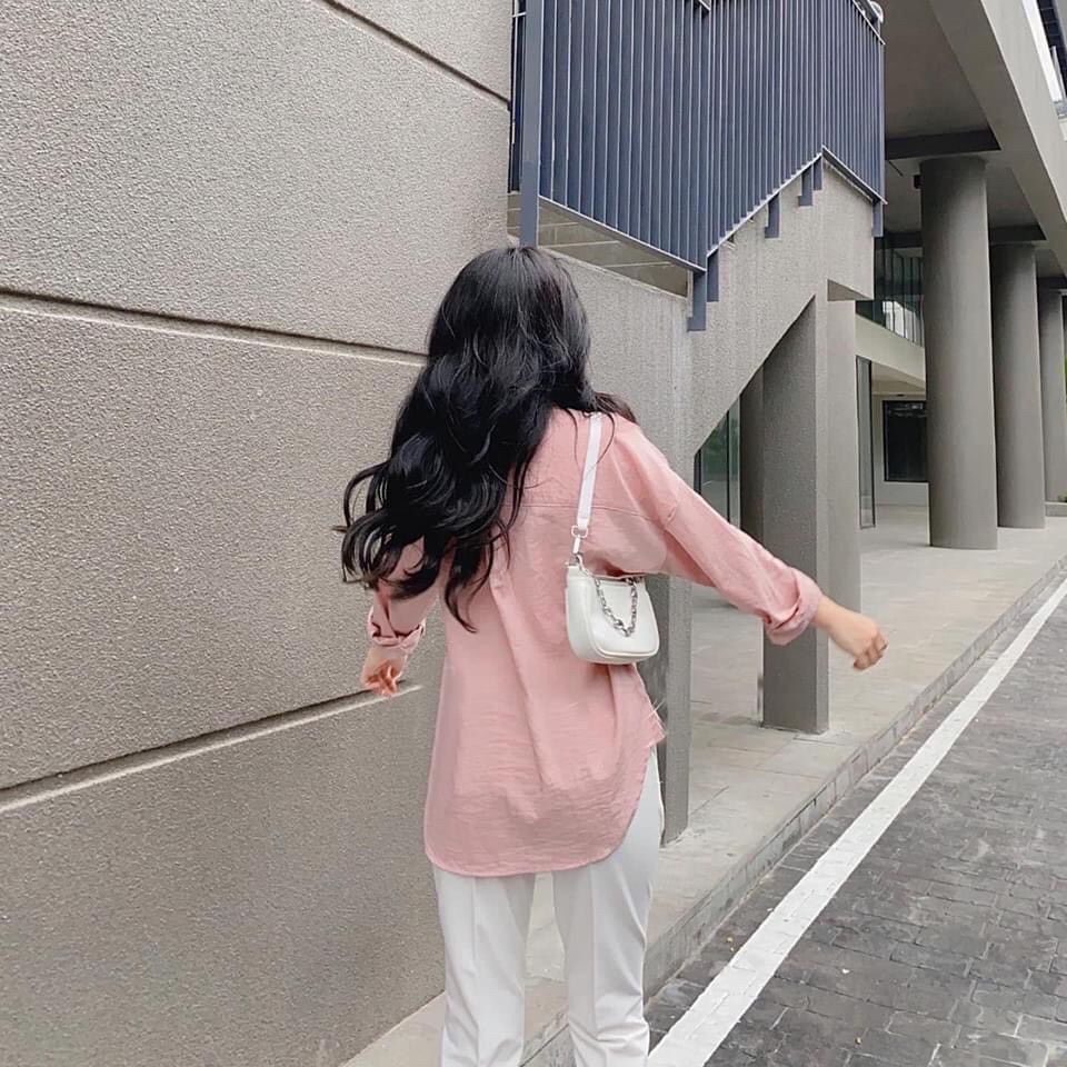 ÁO SƠ MI ĐŨI NHIỀU MÀU ĐUÔI TÔM -CHẤT SIÊU MÁT