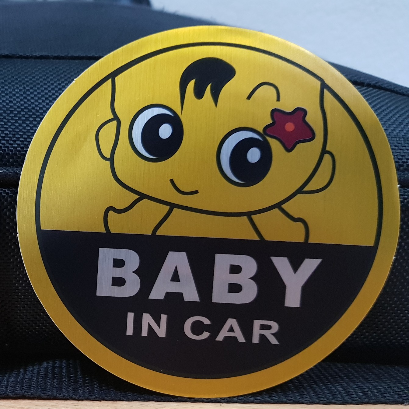 Tem Dán Ô Tô Baby In Car