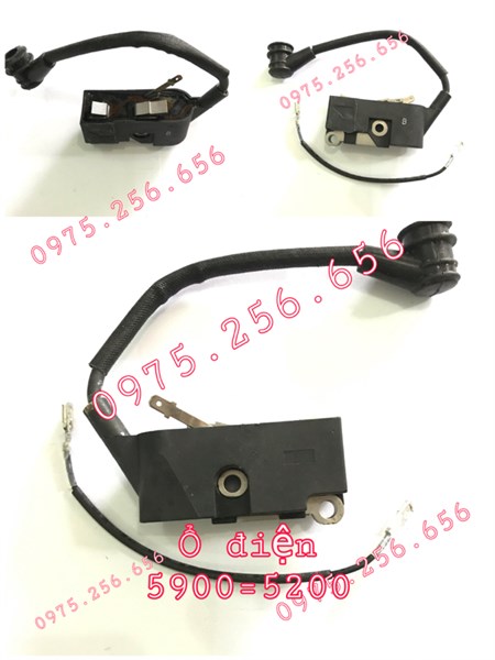 Tụ điện máy cưa 5900=5200 phụ tùng máy cưa phụ tùng máy nông nghiệp phụ tùng Hùng Lỳ