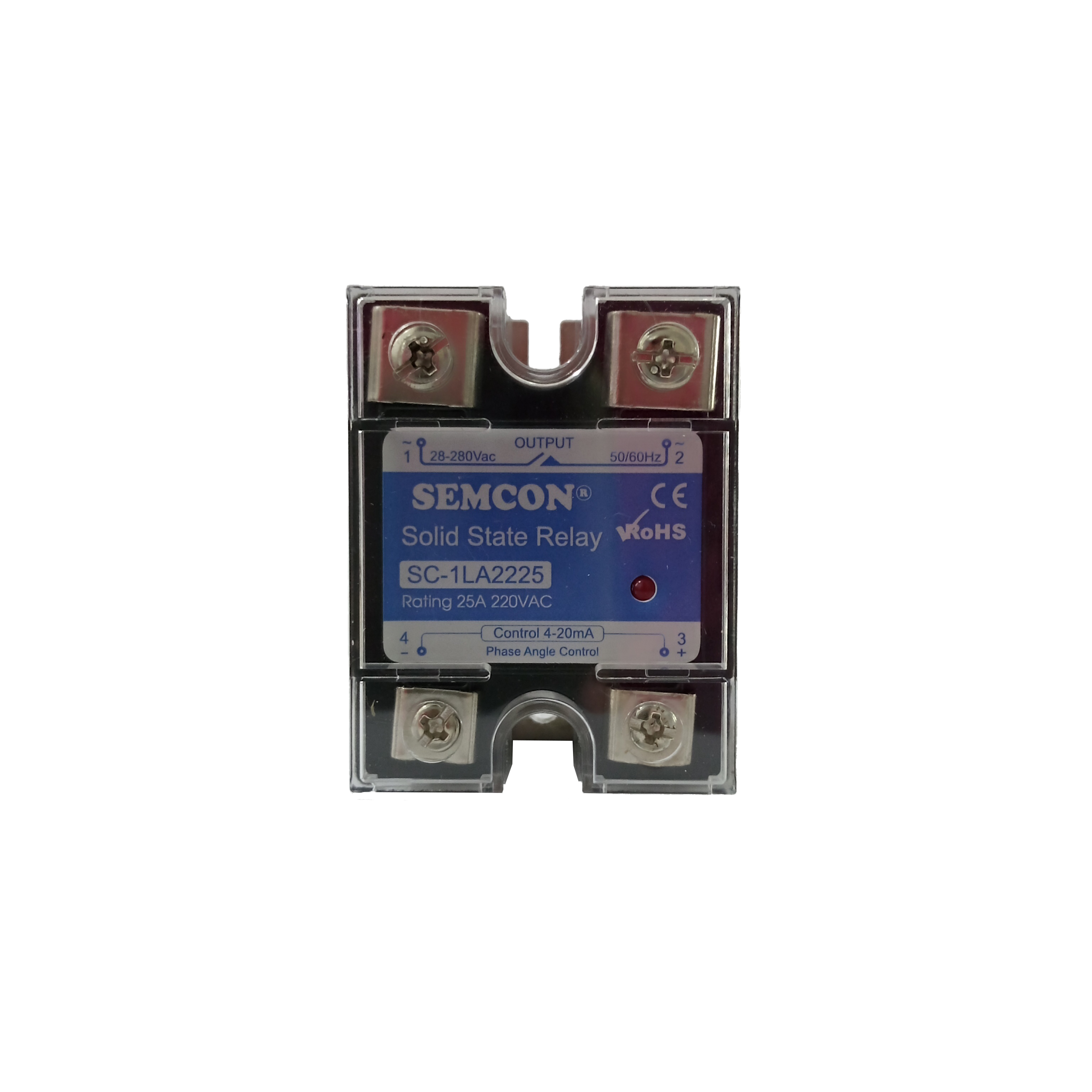 Relay bán dân ssr 1 pha điều khiển tuyến tính 4-20ma loại 25a, 40a, 60a, 80a, 100a, 120a