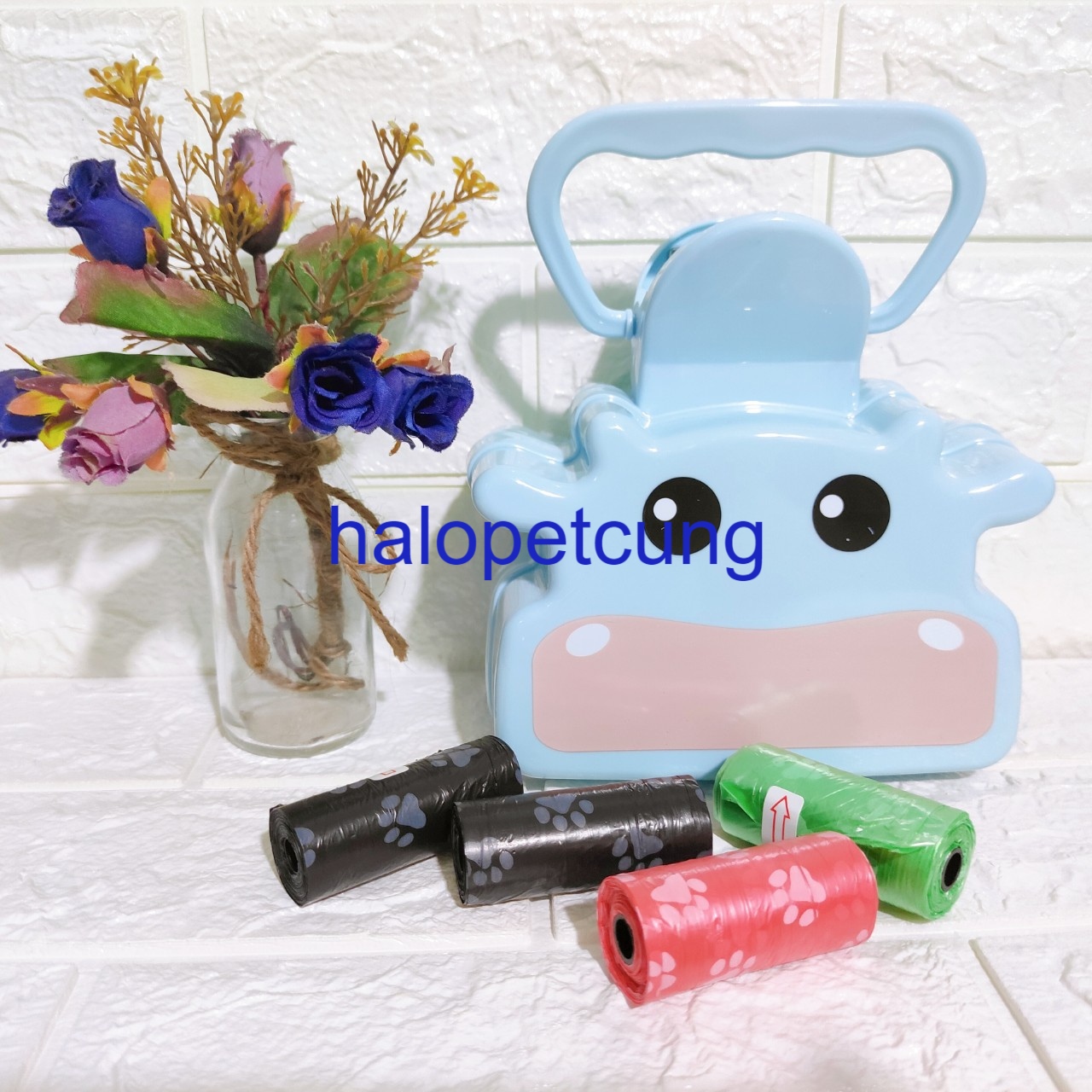 Cuộn Túi Đựng Phân Chó Mèo Tiện Lợi