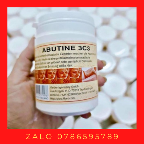 Kem body kích trắng abutine 3c3