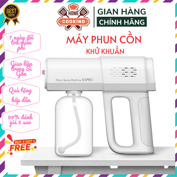 Máy phun cồn khử khuẩn cầm tay k5 pro, bình xịt cồn khử khuẩn