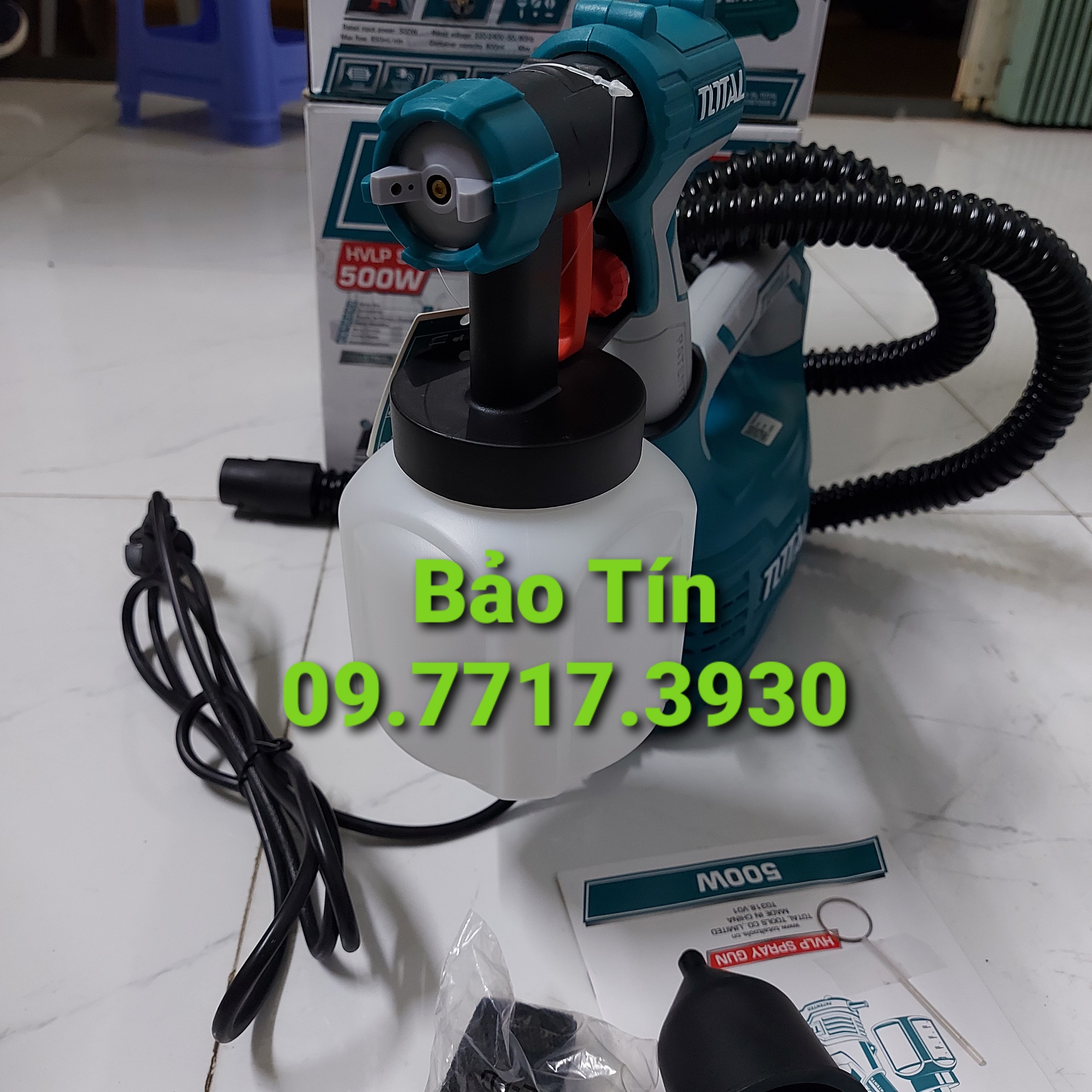 [HCM]MÁY PHUN SƠN 500W TOTAL TT5006 [CHÍNH HÃNG] PHUN SƠN ĐIỆN [RẺ] MÁY PHUN SƠN