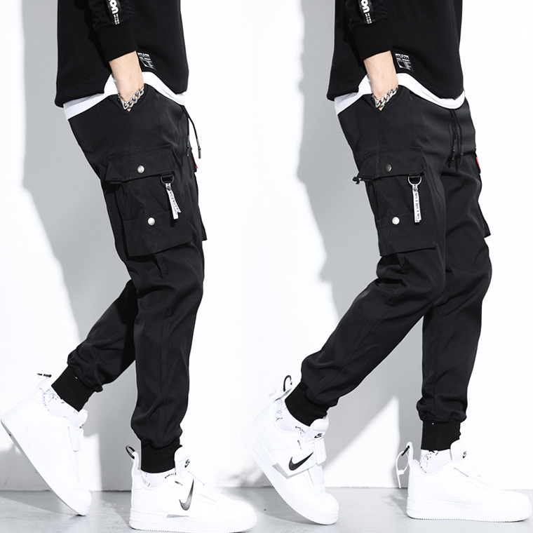 (chất kaki L1)Quần Jogger Nam Bo Ống Nổi Bật Phối Túi Cạnh Sườn Năng Động Dáng Basic Thời Trang FORHIMCS2 JOGGER NAM 9000019C