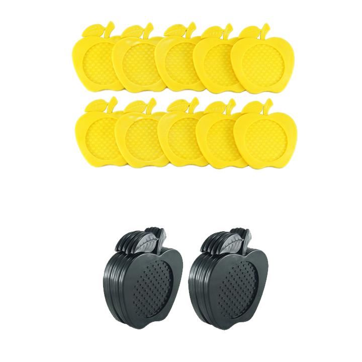 Bộ 5 miếng đế lót ly Rico (Đỏ)