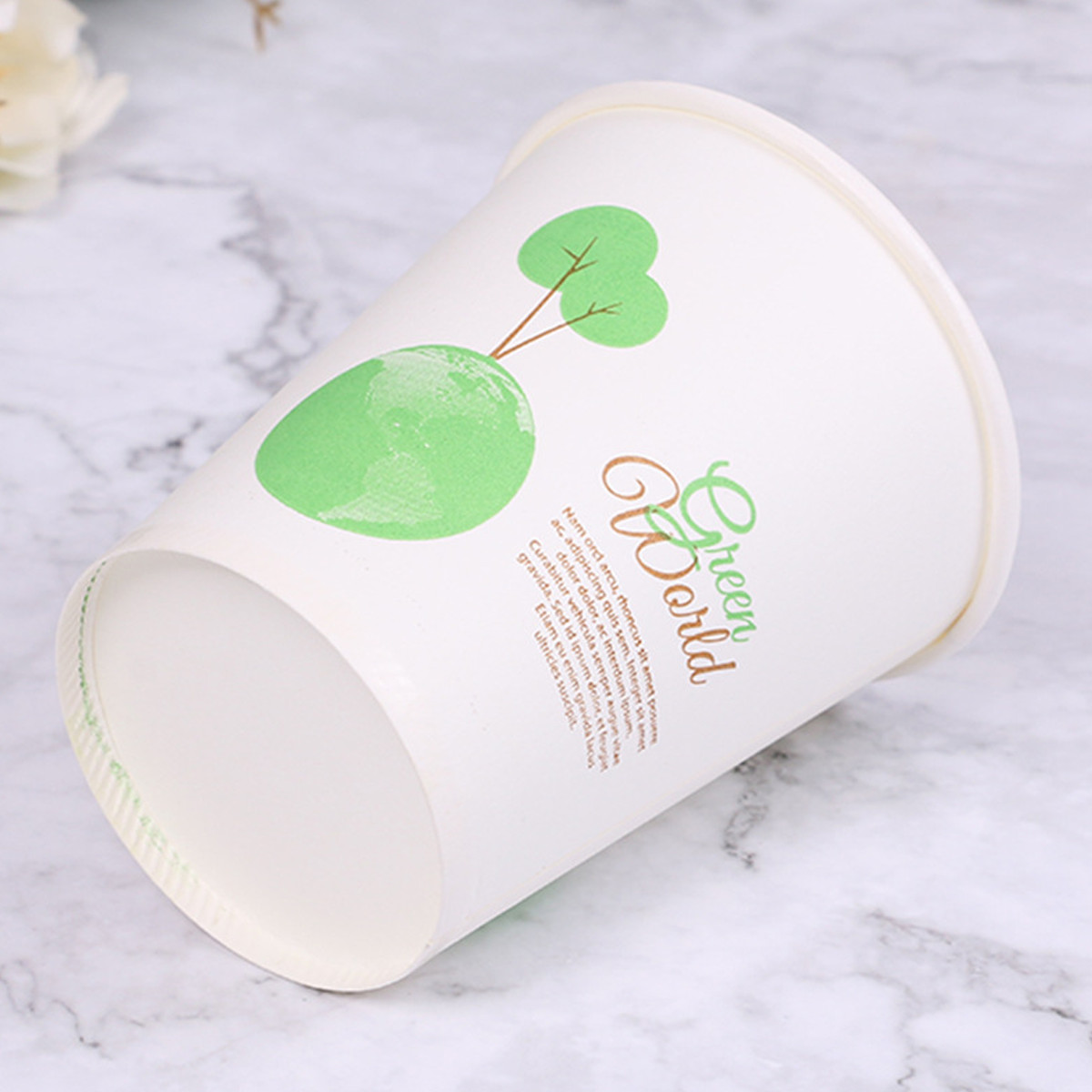 [Lốc 50 chiếc] Ly giấy, cốc giấy dùng 1 lần Misino cao cấp