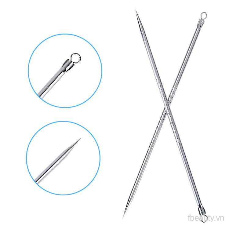 Cây nặn mụn inox 2 đầu