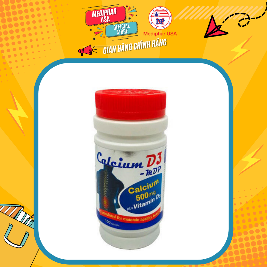 CALCIUM D3 – MDP - Bổ sung Calci và vitamin D