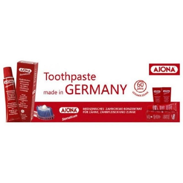 KEM ĐÁNH RĂNG AJONA ĐỨC 25ML / Ajona Toothpaste Germany 25ml / 아조나 치약 독일 25ml