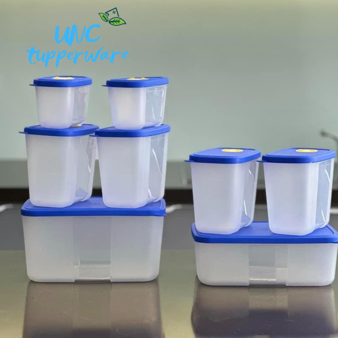 Bộ hộp trữ mát & trữ đông Tupperware Modern Set 16