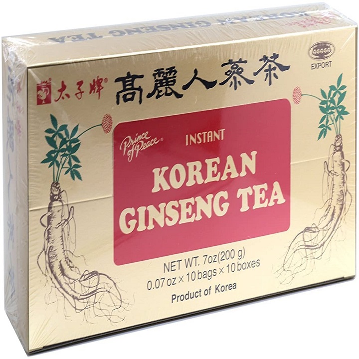 Trà Sâm Hàn Quốc Korean Ginseng Tea 100 gói, 200g