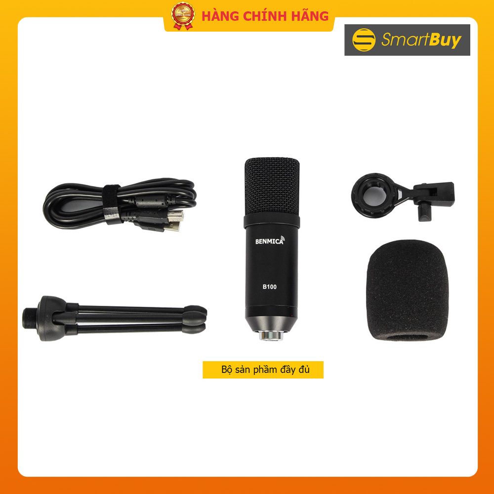 Micro thu âm cổng USB Benmica B100 - Hàng chính hãng