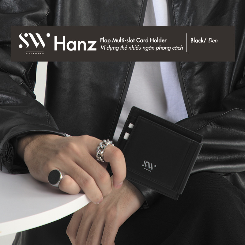 Ví đựng thẻ Sincewhen HANZ nhiều ngăn phong cách