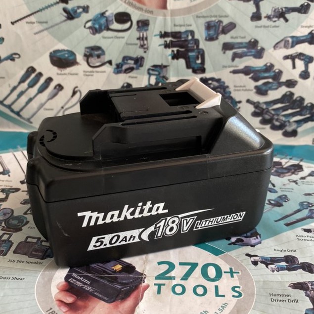 Vỏ Pin Makita 5S 18V 2 Hàng Sạc Adapter, Tem In Đẹp.