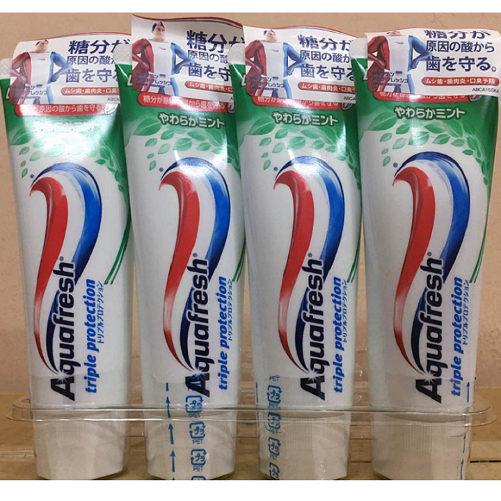Kem Đánh Răng Aquafresh Nhật Bản 160g