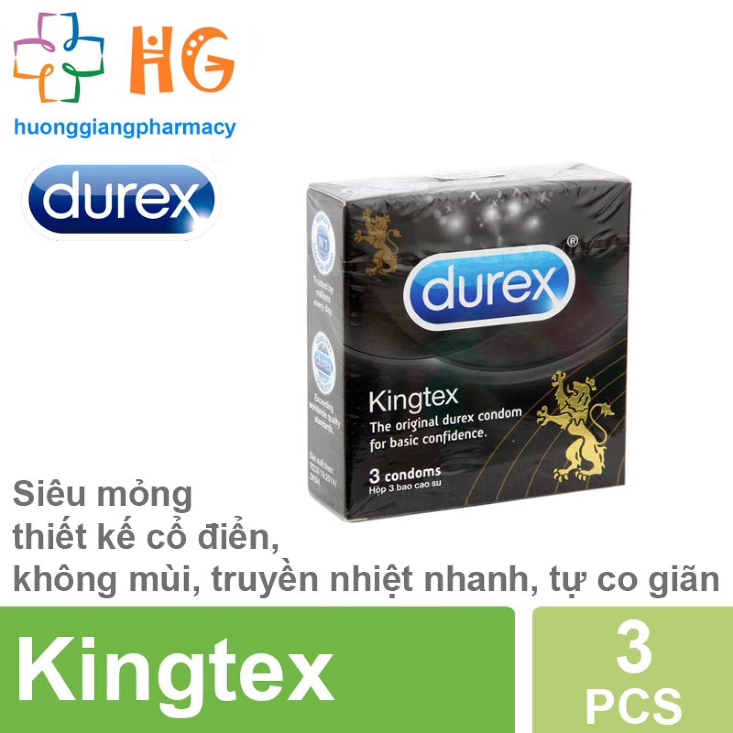 Bao Cao Su Durex Kingtex