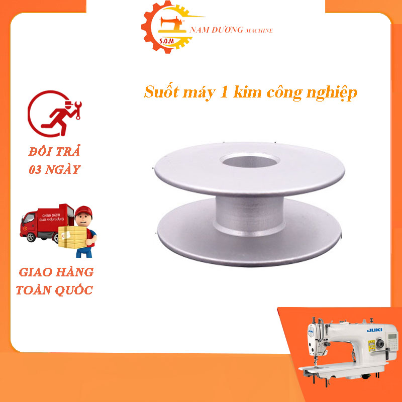 Suốt nhôm trắng dùng cho máy may 1 kim công nghiệp linh kiện máy may 1 kim
