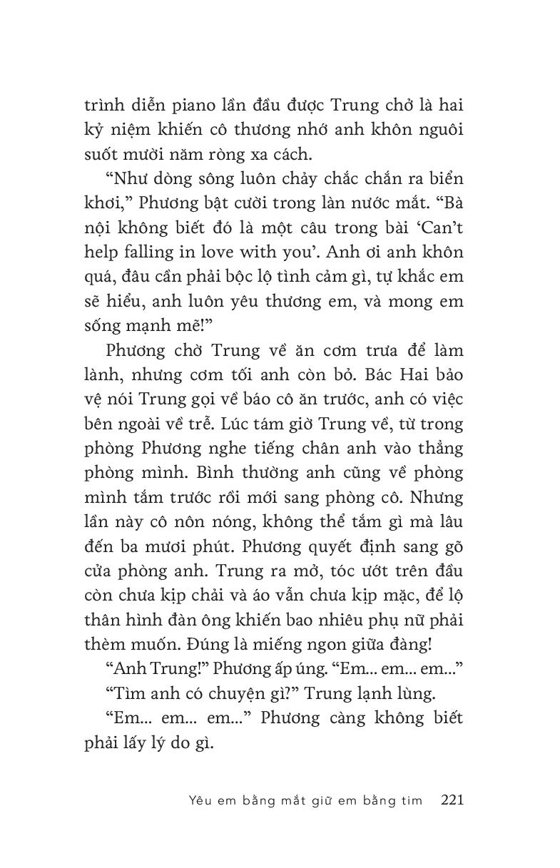 Fahasa - Yêu Em Bằng Mắt, Giữ Em Bằng Tim